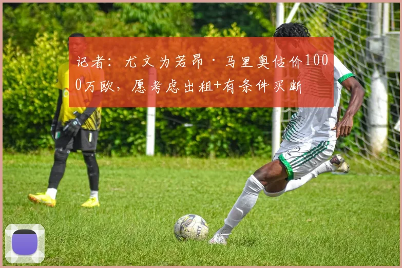 记者：尤文为若昂·马里奥估价1000万欧，愿考虑出租+有条件买断